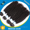 virgin indian deep curly hair oversea indian hair bundle deals